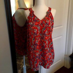 Small Orange Pixley Top Stitch Fix